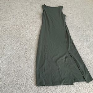 Susana Monaco sleeveless slit dress